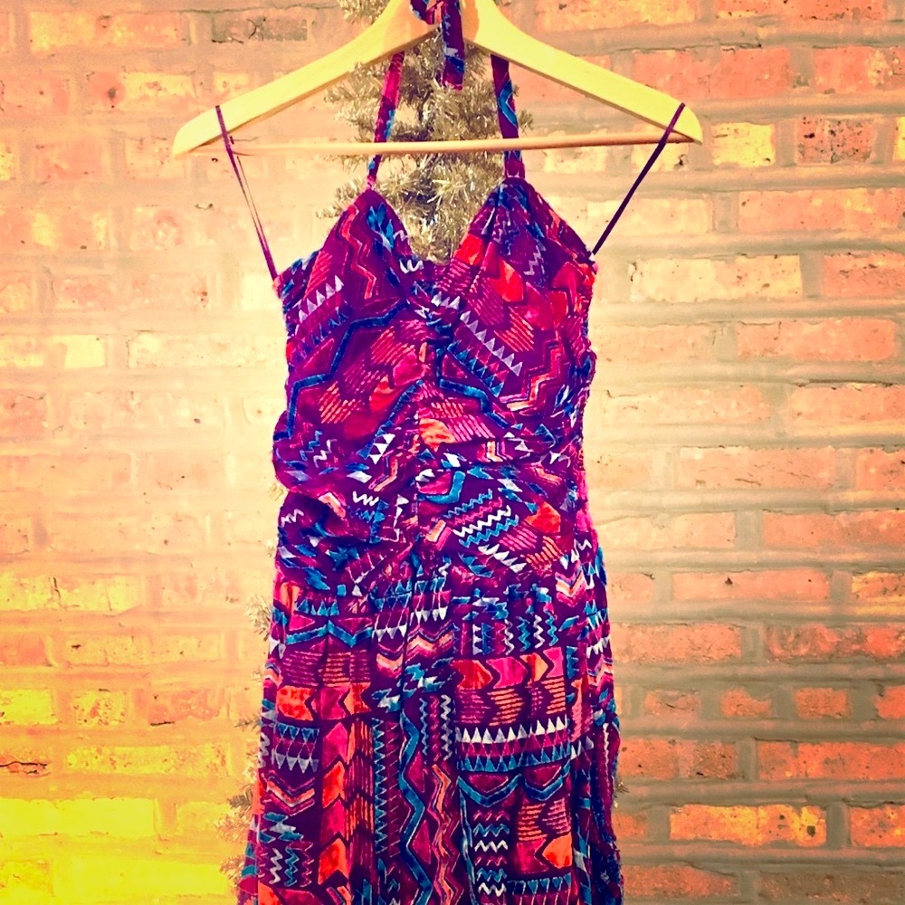 Tucker for Target Velvet Halter Dress